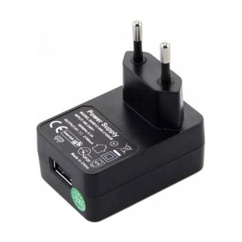 Zebra USB Power Supply, 100-240 VAC Input with Europe plug, Output = 5 V, 2.5 A