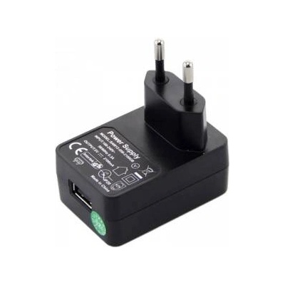 Zebra USB Power Supply, 100-240 VAC Input with Europe plug, Output = 5 V, 2.5 A