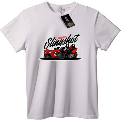 NOONEBRAND Тениска Polaris Slingshot - 2XL, White