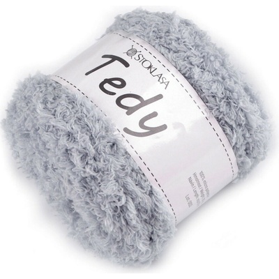 Pletací příze Tedy 100 g Varianta: 8 (22) šedá nejsvětlější, Balení: 1 ks 57861/147359/269735