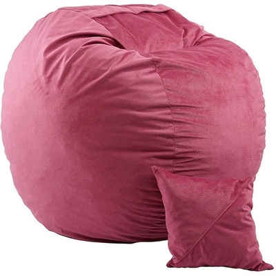 Pufrelax Комплект Барбарон и декоративна възглавница 600л. King Size, Fandango, Перящ се калъф, Пълнеж с микс от мемори пяна и дунапрен, Гама Premium