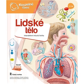 Albi Kouzelné čtení Kniha Lidské tělo