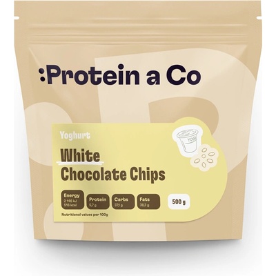 Protein & Co. Čokopecky Biela čokoláda s jogurtom 0,5 kg