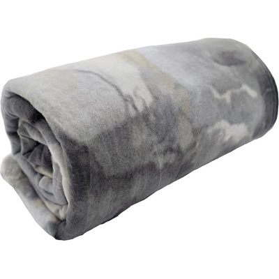 JAHU collections Сиво одеяло от флийс 150x200 cm Marble - JAHU collections (1210027.21)