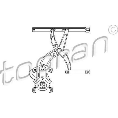 Mechanizmus zdvíhania okna TOPRAN 103 591