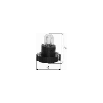 Autolamp 14V 0,91W T3 -plastická päticcierna