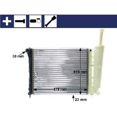 Chladič, chlazení motoru MAHLE CR 1859 000S (CR1859000S)