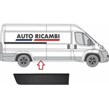 Ochranná lišta Fiat Ducato od 2006 pravá, před zadní kolo, 80cm 735422845
