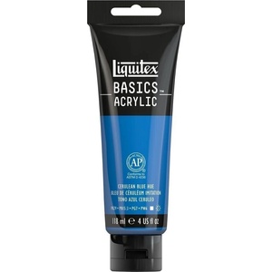 Liquitex Basic АКРИЛНА боя 470 Cerulean Blue Hue 118 ml 1 бр (72.1470)
