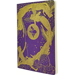 Paperblanks Тетрадка Paperblanks Violet Fairy - А4, 40 листа, широки редове (CBD6277)