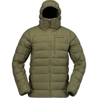 Norrøna Мъжко пухено яке Norrøna Femund Down700 Zip Hood Down jacket - Olive Night - размер XL (004-7145-0214)