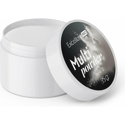 Excellent PRO Multifunkční akrylový Prášek White 35g