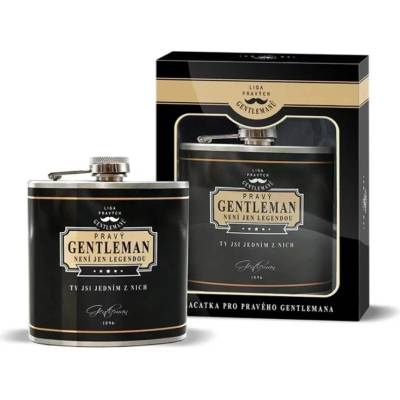 Darčeková ploskačka Gentleman legenda