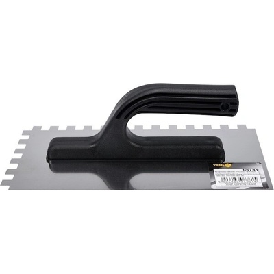 Vorel hladítko 270 x 125 mm nerez zuby 10 x 10 mm TO-06781