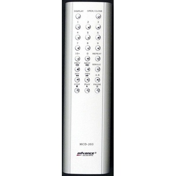 GENERAL ADVANCE ACOUSTIC MCD203 - съвместимо дистанционно управление на марката General (MCD203)