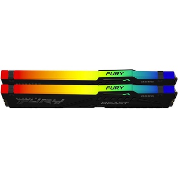 Image 1 of Kingston FURY Beast RGB 64GB (2x32GB) DDR5 5600MHz KF556C36BBEAK2-64