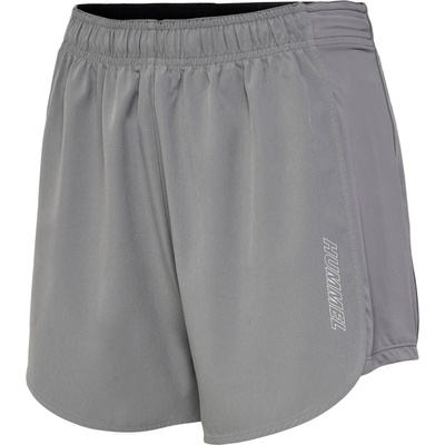 Hummel Te Vital Woven Shorts dámské sportovní šortky Šedá