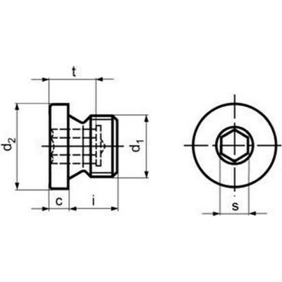 zátka M12x1.5 BEZ PÚ 5.8 vypouštěcí DIN 908 – Sleviste.cz