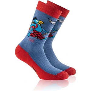 Rohner Детски туристически чорапи Rohner Kid's SAC Globi Trekking Walking socks - Rot - размер 27-30 (EU) (207-1231-0112)