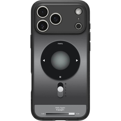 Spigen Хибриден кейс с висока степен на защита с MagSafe за iPhone 17 Pro - Spigen Ultra Hybrid MagSafe Classic Black Case (черен) (ACS10356)