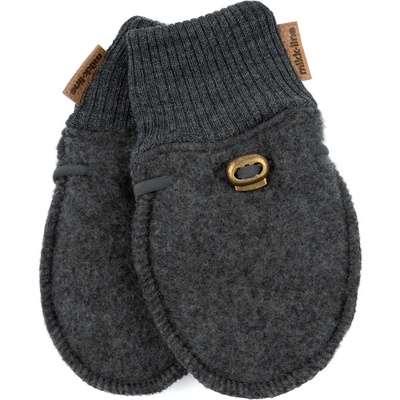 Mikk Line rukavice z merino vlny šedé Anthracite Melange – Zboží Dáma