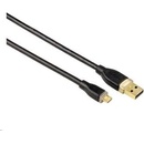 Hama 78490 Micro USB 2.0, typ A - micro B, 0,75m
