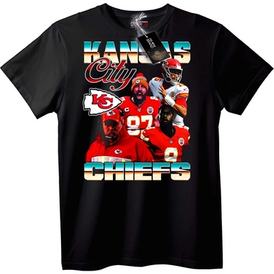 NOONEBRAND Тениска Отбор Kansas City Chiefs - 7XL, Black