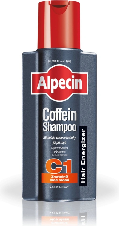 Toto je absolútny víťaz porovnávacieho testu - produkt Alpecin Energizer Coffein Shampoo C1 250 ml