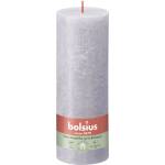 Bolsius Bolsius Polska Sprzedaż sp. z o. o. Цилиндър Bolsius Rustic Shine 68×190 мм - Матирана лавандула (лилаво)