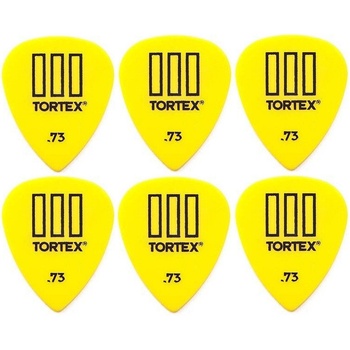 Dunlop 462R 0.73 Tortex TIII Перце за китара (462R73-6PACK-SET)