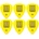 Dunlop 462R 0.73 Tortex TIII SET Перце за китара (462R73-6PACK-SET)