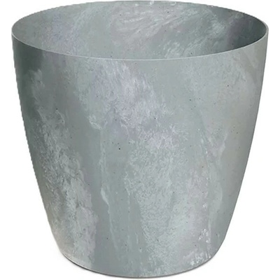PROSPERPLAST Květináč MATE BETON EFFECT beton 17,8 cm