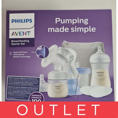 Philips AVENT SCF430/16 Manuální Startovní sada – Zboží Dáma