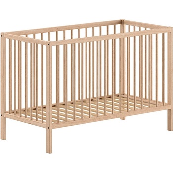Vipack Детско креватче от масивен бор в естествен цвят 60x120 cm DINO - Vipack (DIBB6010)