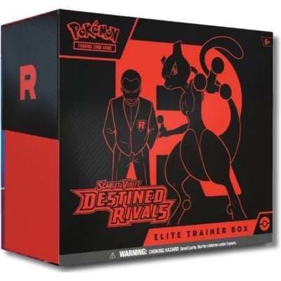 Pokémon TCG: Destined Rivals Elite Trainer Box – Zboží Dáma