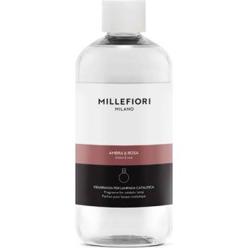 Home fragrance italia srl Millefiori Milano Ambra & Rosa пълнител за каталитична лампа 500 мл