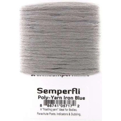 Semperfli Umělé Vlákno Polyyarn Iron Blue
