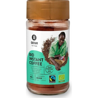 Oxfam Instantná káva Tanzánia 100 g