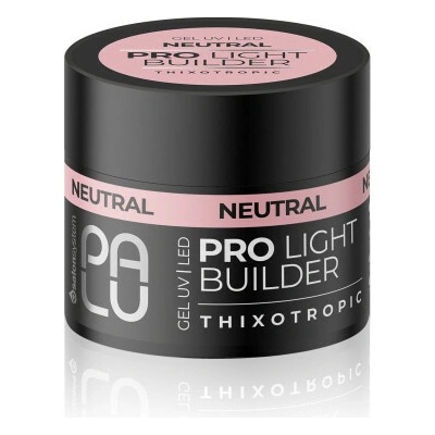 Palu Pro Light Builder gel Neutral stavebný Uv Led gél telový 45 g