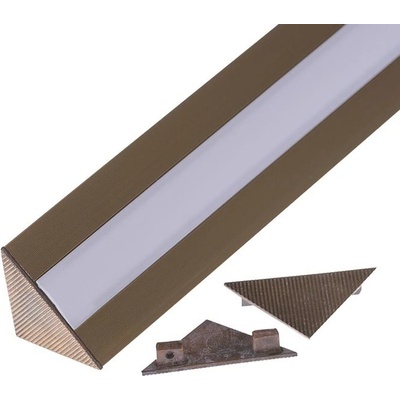 Koncovka profilu R1B - Plná TL-09631