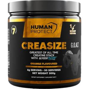 Human Protect Creasize | with 7 Forms of Creatine [300 грама] Портокал
