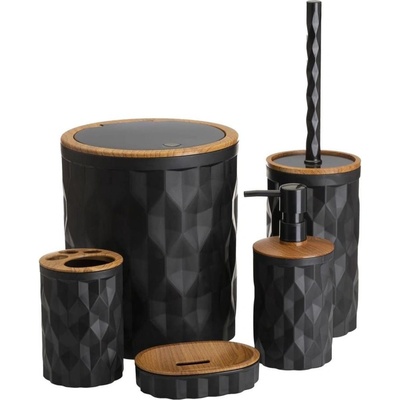 HowHomely DD0531 Reina 5 ks čierna hnedá