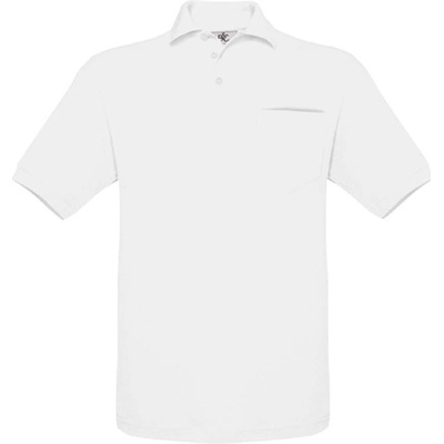 B&C pánska polokošeľa PU415 white