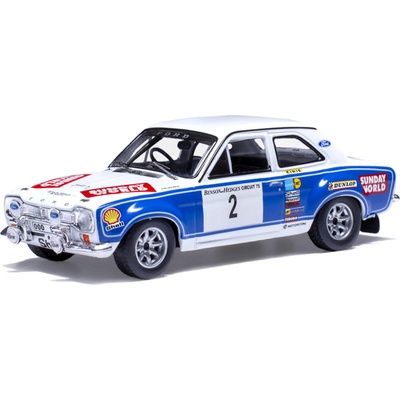 Ixo Ford Escort MK I RS 1600 2 Coleman/Phelan vítězové Circuit of Ireland 1975 Models 1:43