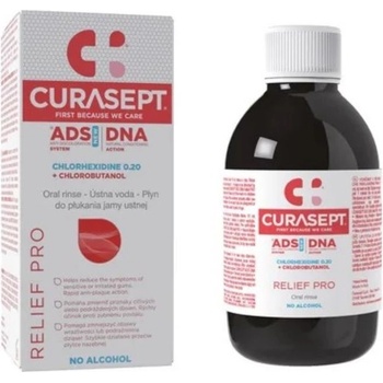 Curasept ADS DNA Relief Pro Вода за уста с 0.2% хлорхексидин, 200 ml