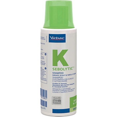 VIRBAC Sebolytic SIS dermatologický antiseboroický šampón 200 ml