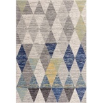 Asiatic Carpets Син килим 120x170 cm Muse Harlequin Blue - Asiatic Carpets (MUSE1201700025)
