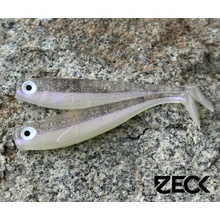 ZECK Zander Gummi 12 cm - Violettglitter - 3 ks