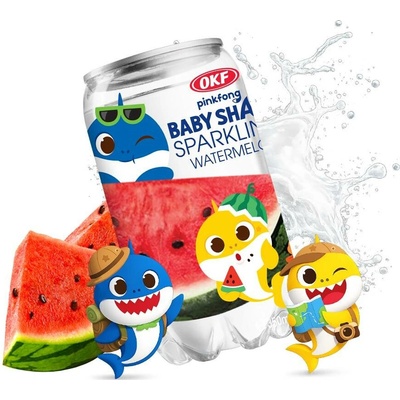 OKF Sparkling Baby Shark Watermelon Drink 350 ml