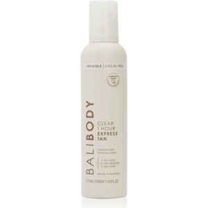 Bali Body Clear Express Tan прозрачна автобронзираща пяна 225ml